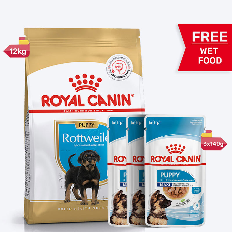 Royal Canin Rottweiler Puppy Dry Dog Food