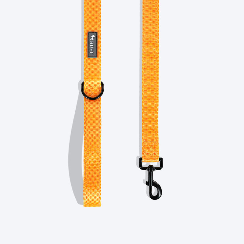 HUFT Basics Dog Leash - Yellow - Heads Up For Tails
