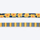 HUFT Daisy Stripes Leash For Dog - Blue & Yellow