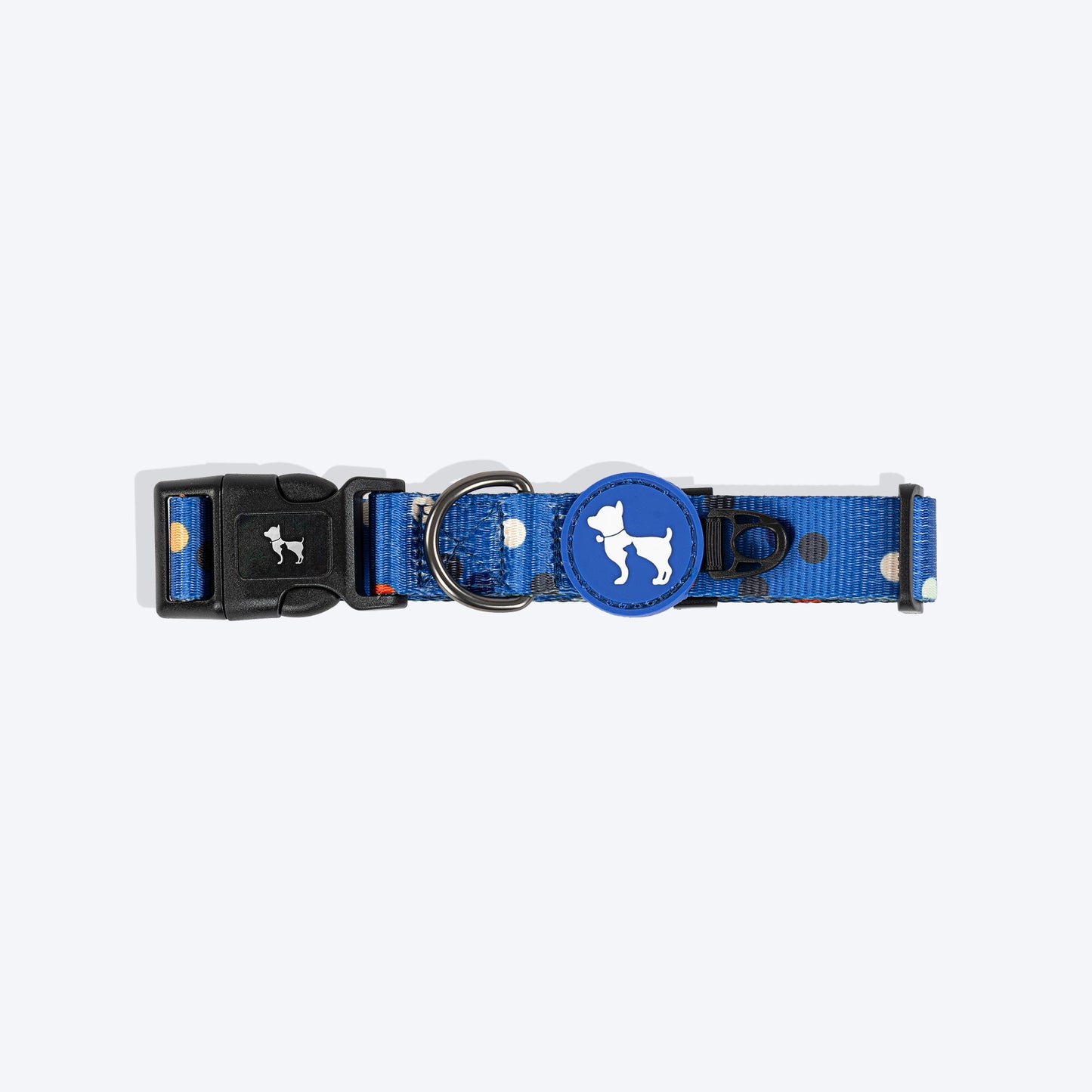 HUFT Polka Play Collar For Dog - Blue