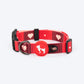 HUFT Heart Trails Collar For Dog - Red