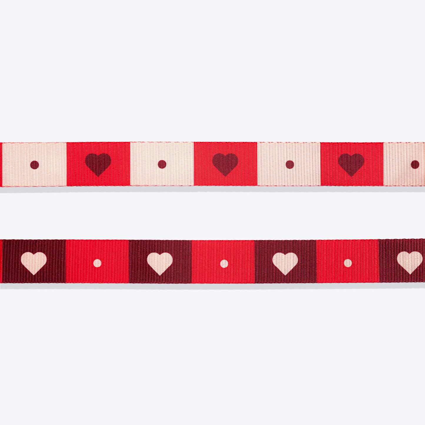 HUFT Heart Trails Leash For Dog - Red