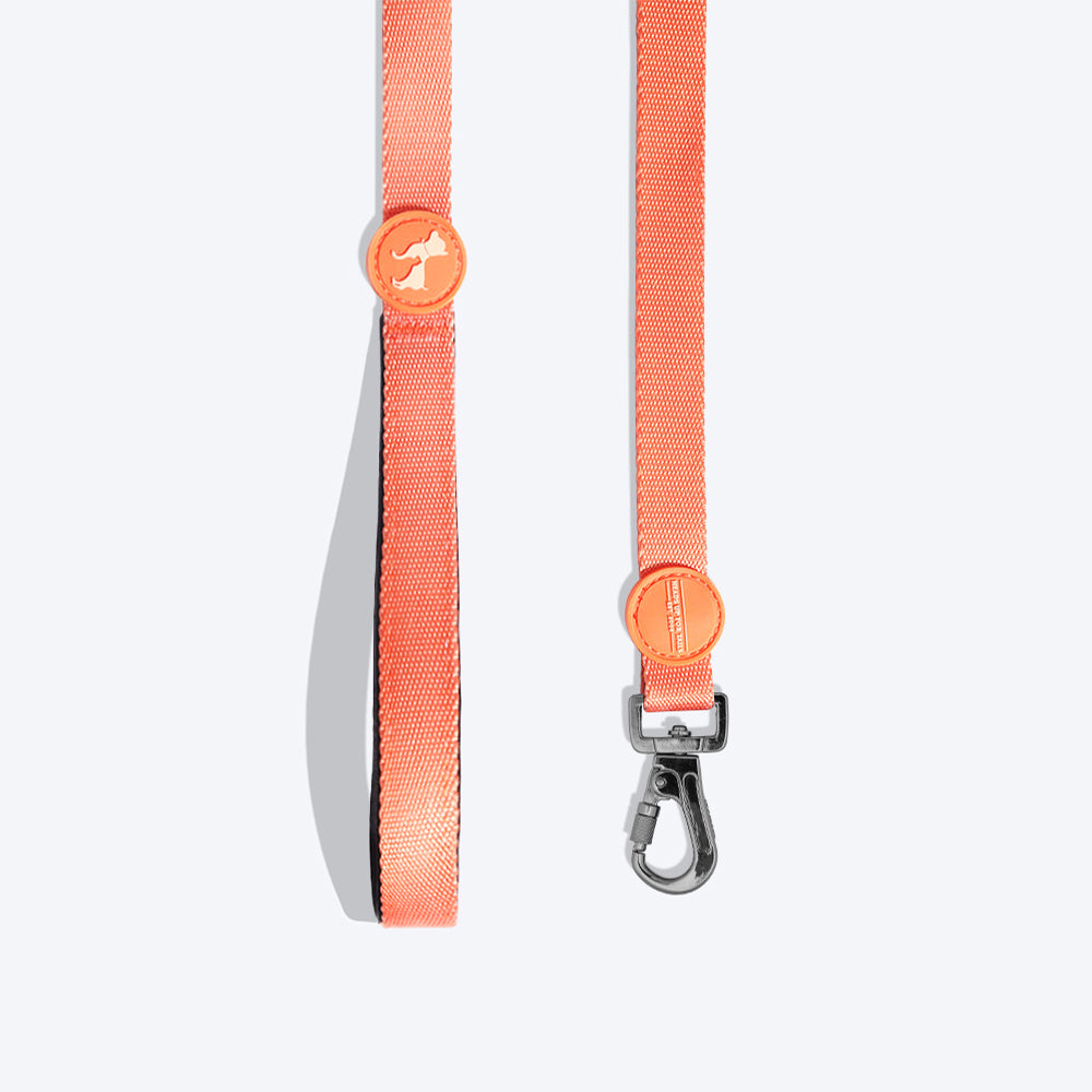 HUFT Classic Dog Leash - Orange - 1.5 m - Heads Up For Tails