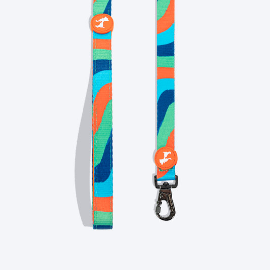 HUFT Wild Waves Printed Dog Leash - Heads Up For Tails