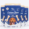 HUFT Calcium Chews Bite-Sized Bone Treats For Dog - Milk Flavour - 200 gm - Heads Up For Tails