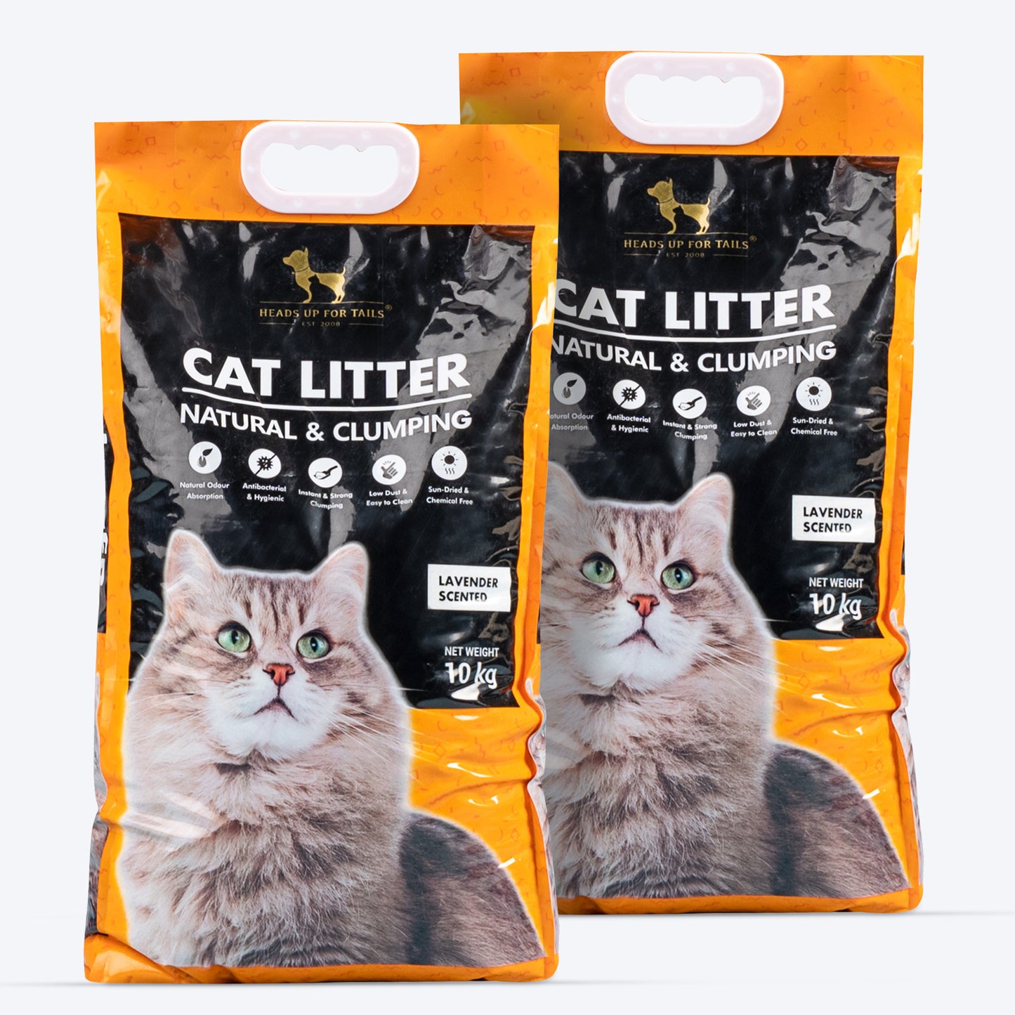 HUFT Cat Litter (Natural & Clumping) - Lavender Scented - 10 kg_14