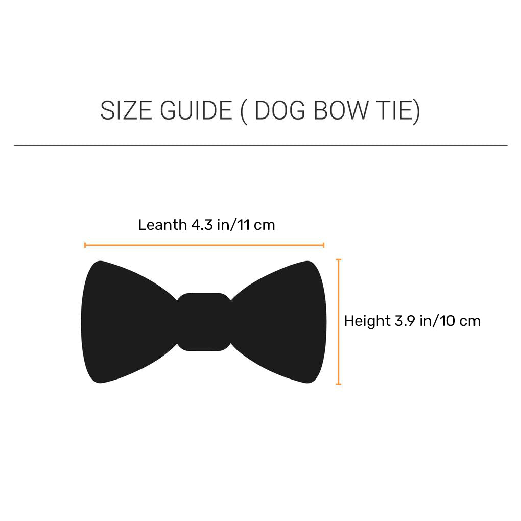 HUFT Festive Desi Glam Dog Bow Tie - Royal Pink - Heads Up For Tails