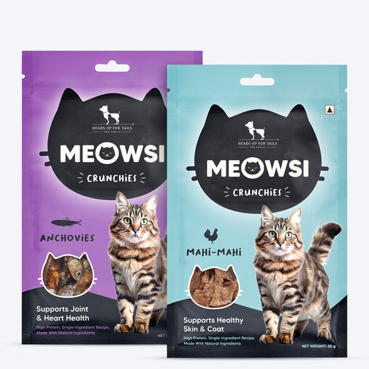 Meowsi by HUFT Fish Fiesta Cat Treats Combo - Heads Up For Tails