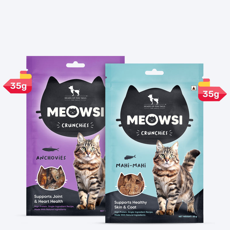 Meowsi by HUFT Fish Fiesta Cat Treats Combo - Heads Up For Tails