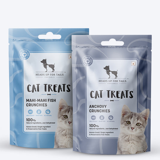 HUFT Fish Fiesta Cat Treats Combo - Heads Up For Tails