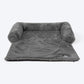 HUFT Made To Order Fluffy Dreams Sofa Protector For Dog - Dark Grey