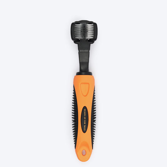HUFT Toothbrush for Dogs - Orange - Heads Up For Tails