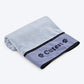 HUFT Cutest Microfiber Towel For Dogs & Cats - Light Blue - Heads Up For Tails