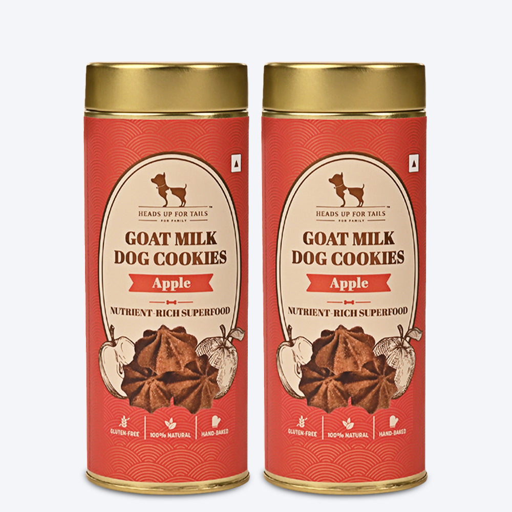 HUFT Goat Milk Dog Cookies - Apple - 200 g