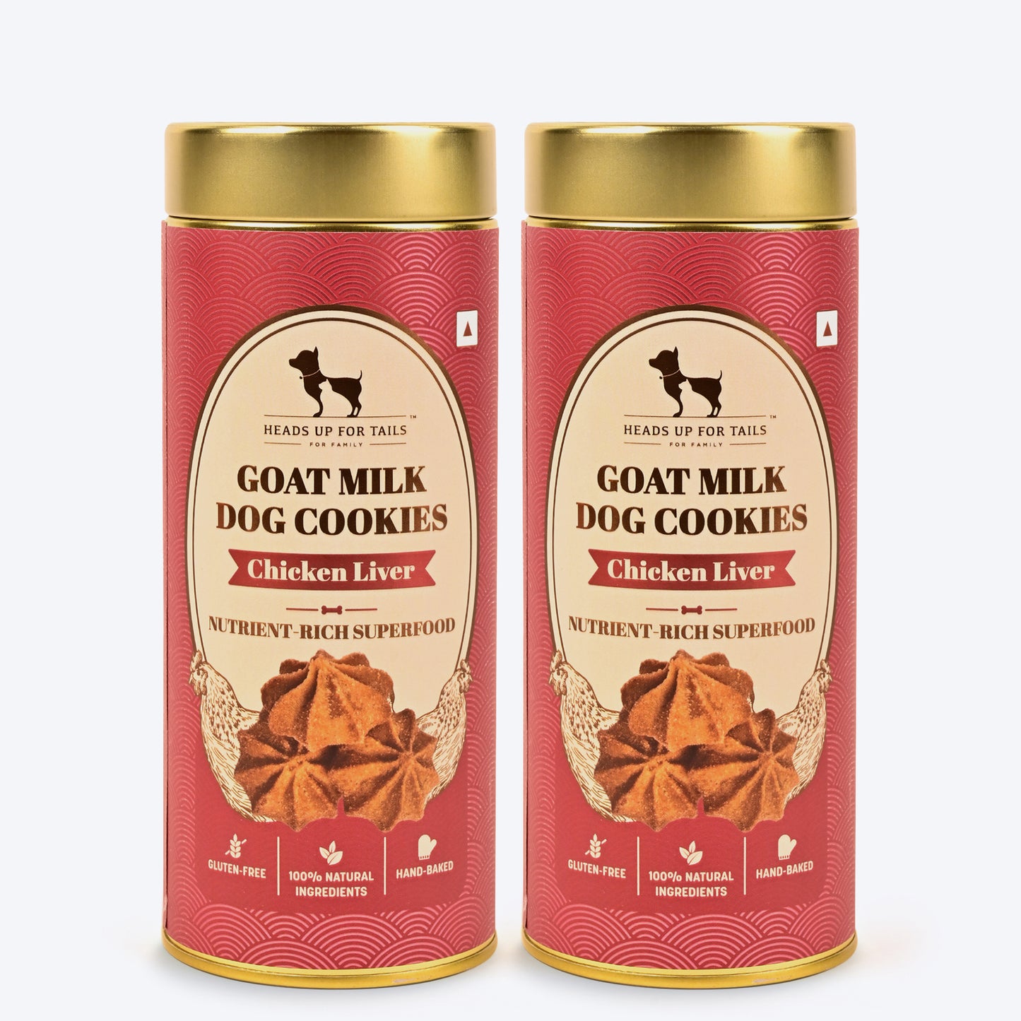 HUFT Goat Milk Dog Cookies - Chicken Liver - 200 g