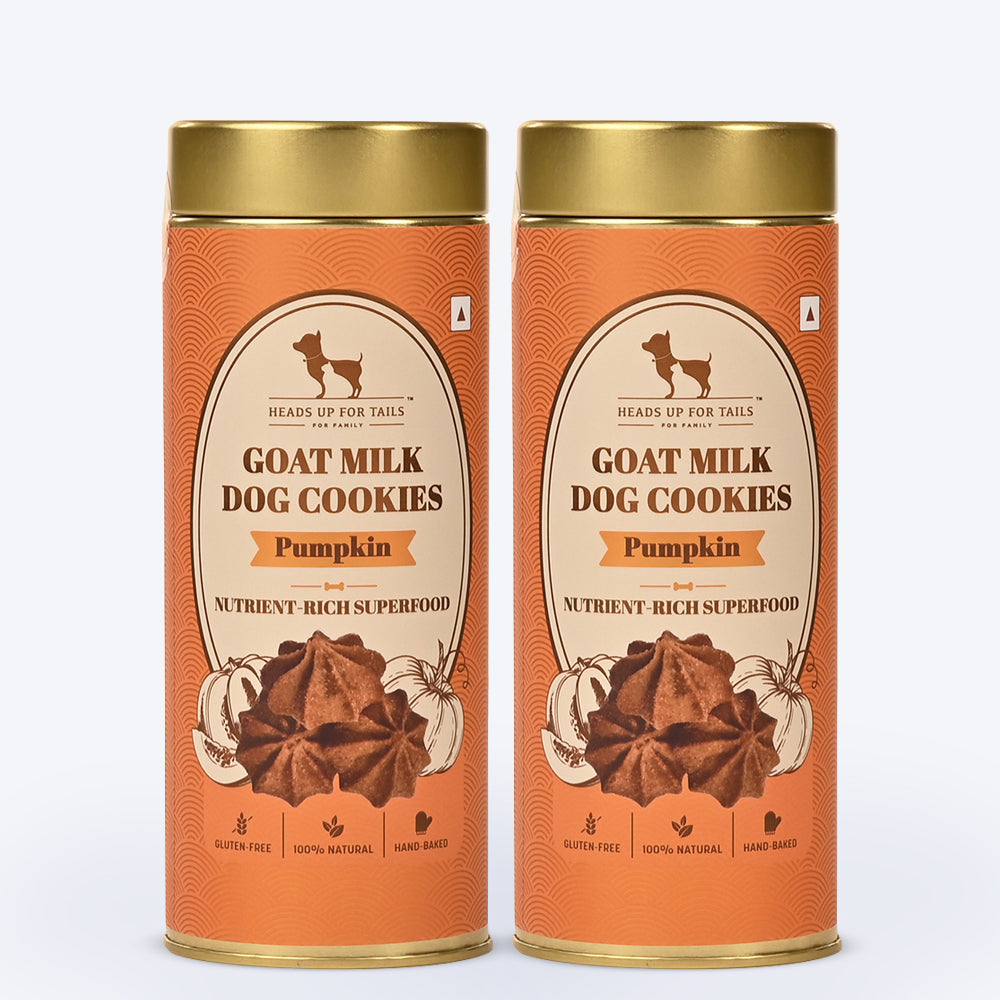 HUFT Goat Milk Dog Cookies - Pumpkin - 200 g