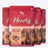 Hearty Chunky Chicken & Liver in Gravy dog wet food by Heads Up for Tails, 70 g, suitable for dogs over 3 months.