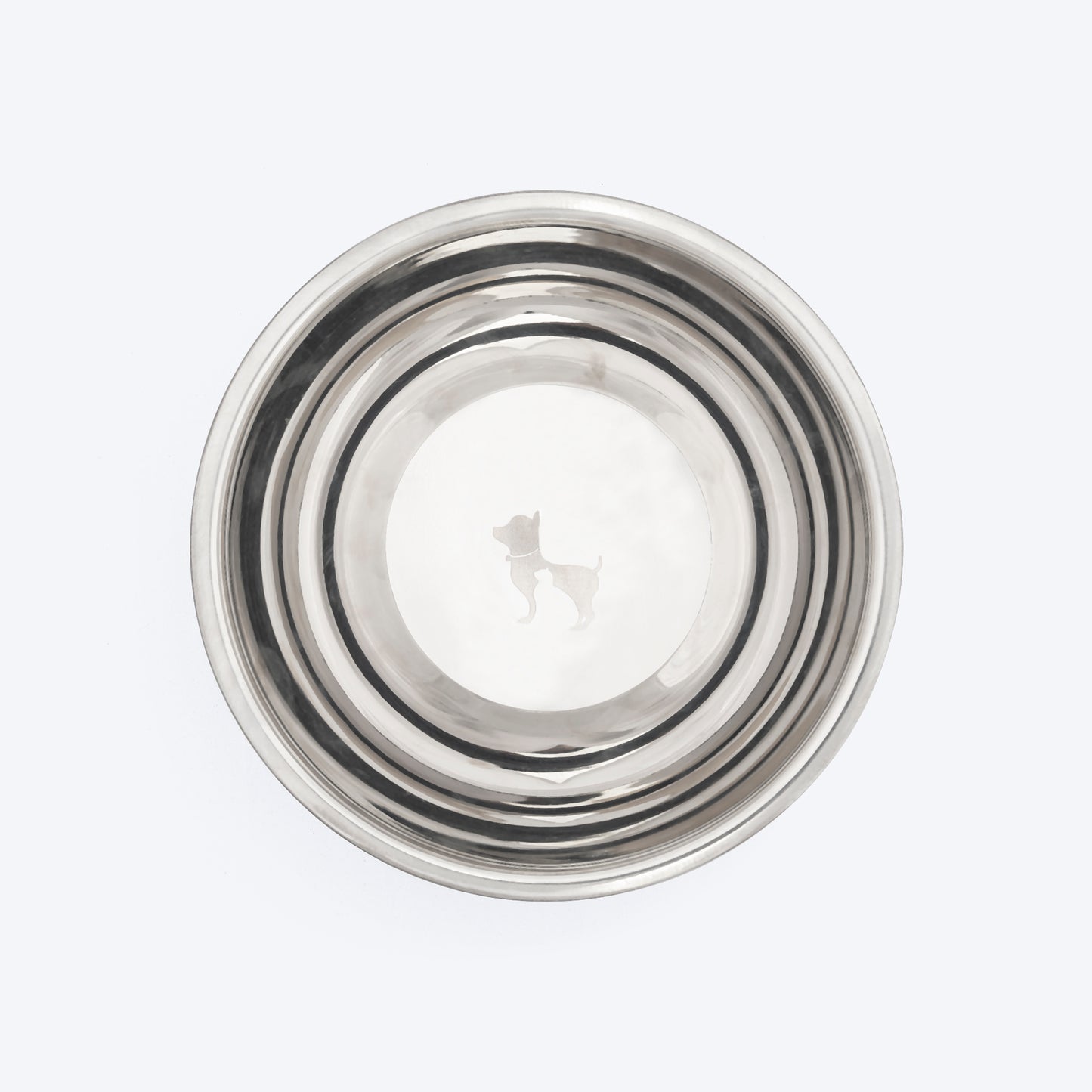 HUFT Hemiglobe Dog Bowl (Silver) - Heads Up For Tails