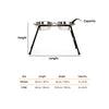 HUFT High Feeder Double Diner Stand With Steel Dog Bowl Inserts - Black - Heads Up For Tails