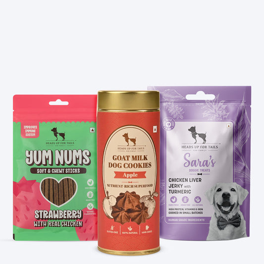 HUFT Immunity Boost Trio Combo For Dogs - Pack of 3 - Heads Up For Tails