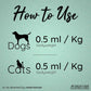 AreionVet Carisyp Syrup For Dog and Cat - 1000 ml - Heads Up For Tails