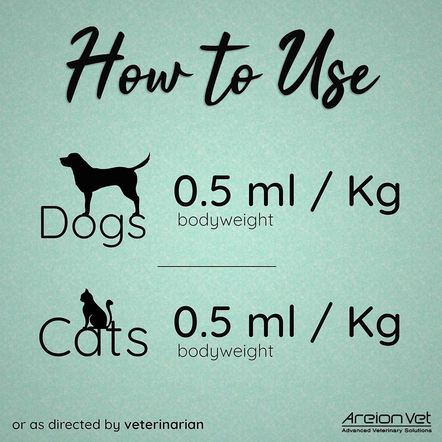 AreionVet Carisyp Syrup For Dog and Cat - 1000 ml - Heads Up For Tails