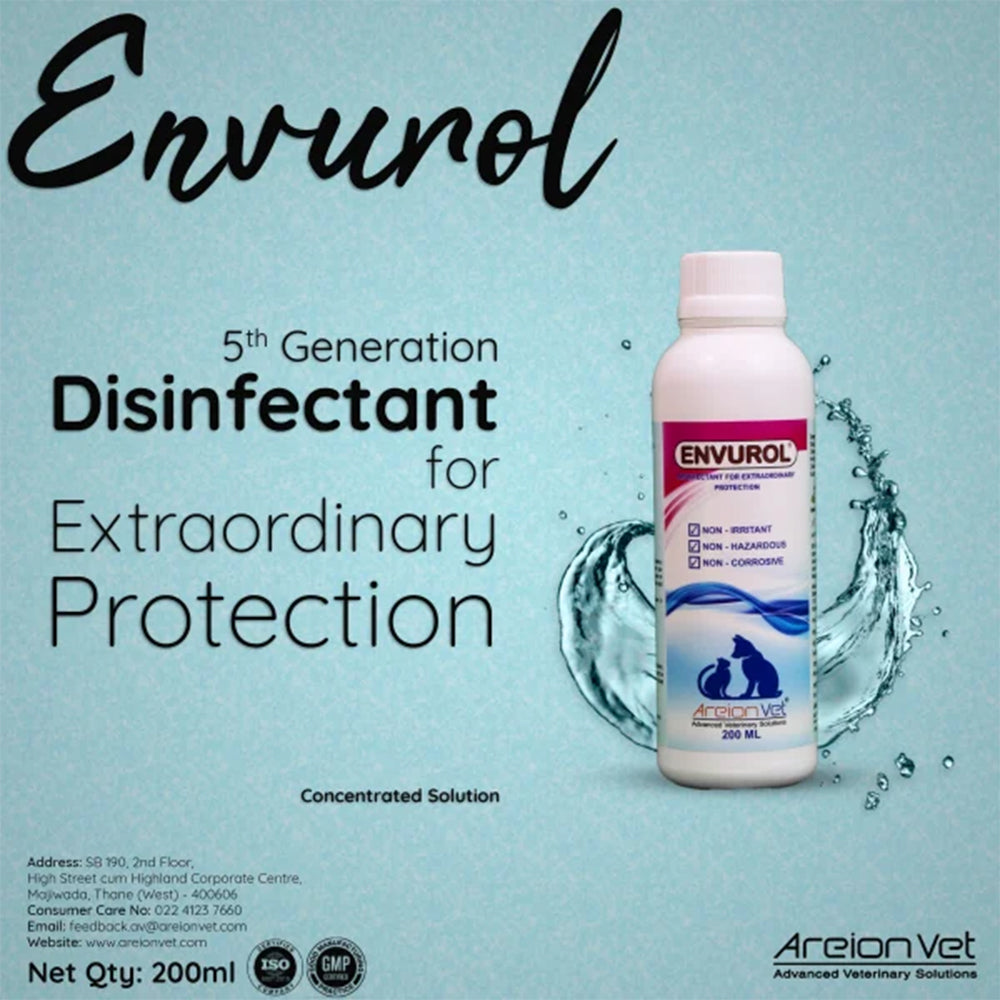 AreionVet Envurol Disinfectant Spectrum 200 ml – Heads Up For Tails