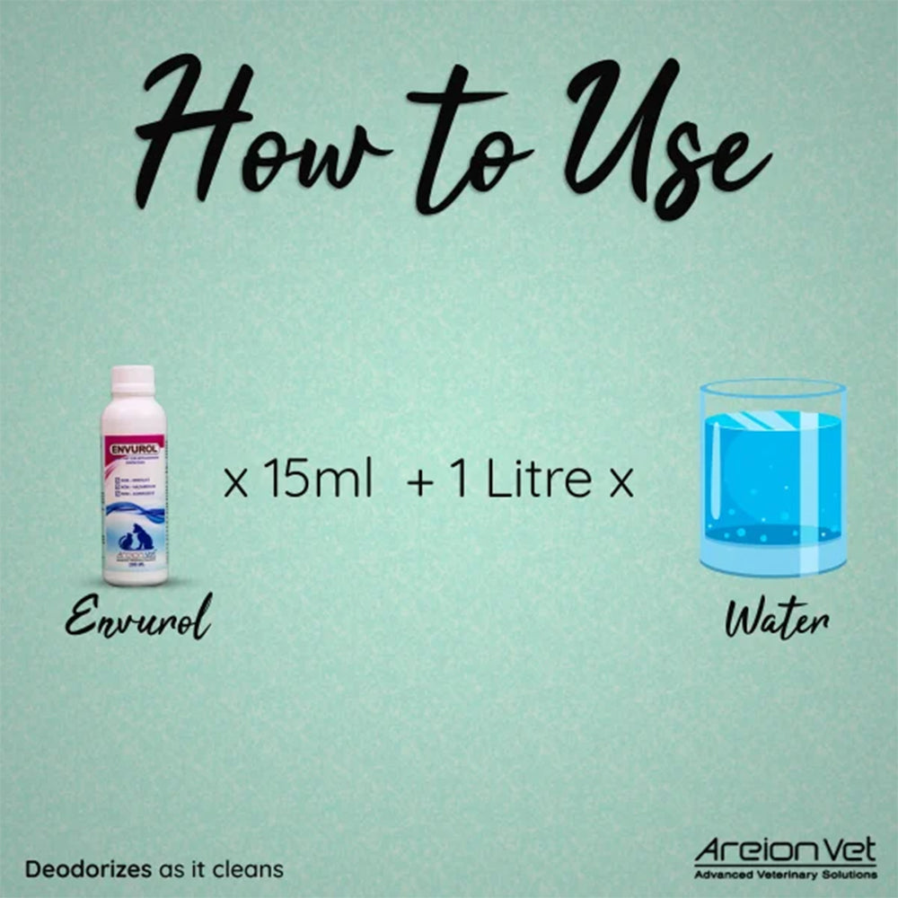AreionVet Envurol Disinfectant Spectrum - 200 ml - Heads Up For Tails