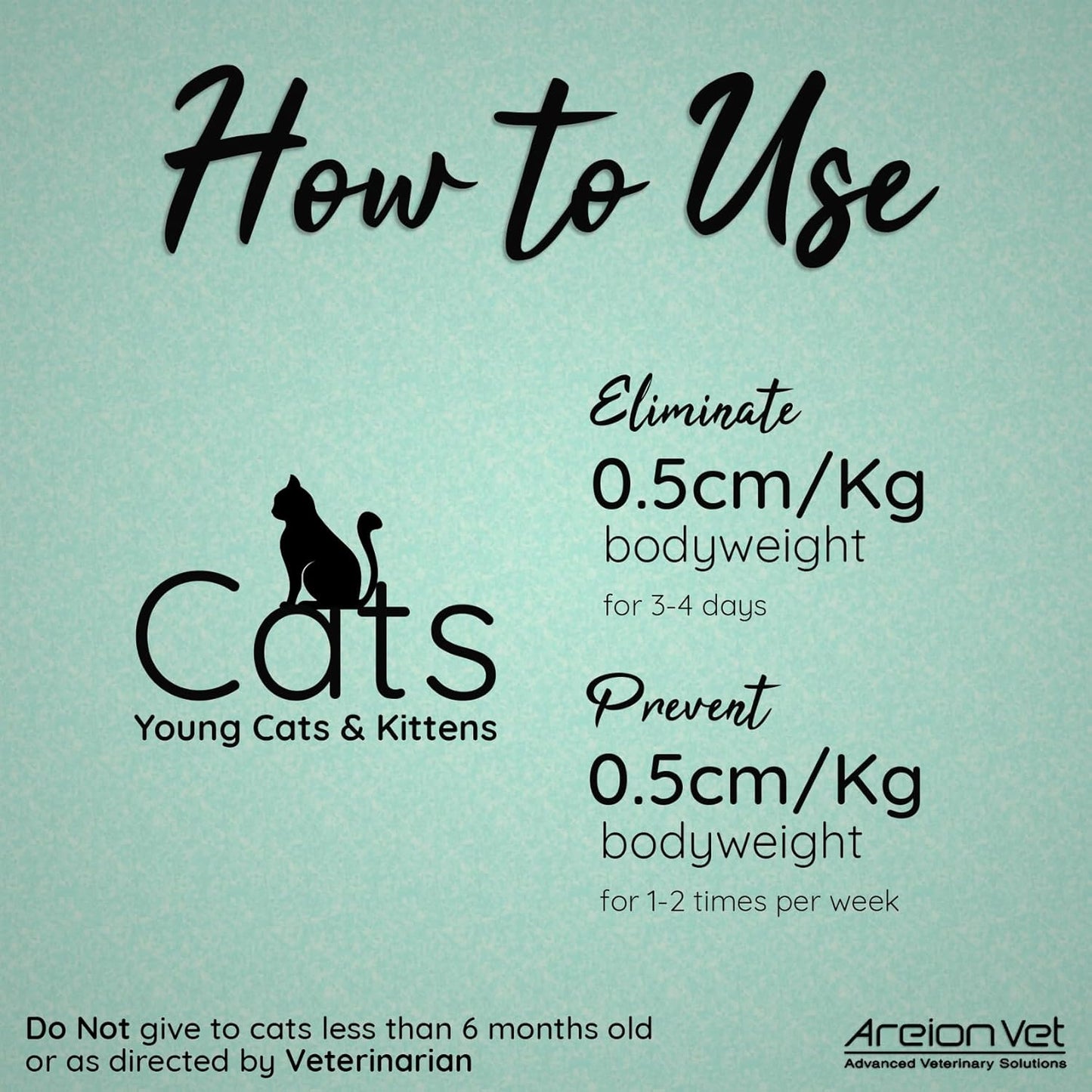 AreionVet Feli-Lax Feline Oral Tube Paste For Hairball Removal & Constipation For Cat - 50 gm - Heads Up For Tails