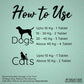 AreionVet Gerisure Forte Joint Health Pet Supplement For Dog & Cat - 10 Tablets - Heads Up For Tails
