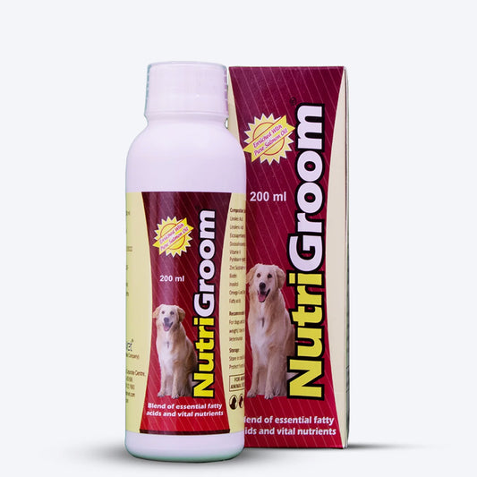AreionVet NutriGroom Syrup For Dog and Cat - 200 ml - Heads Up For Tails