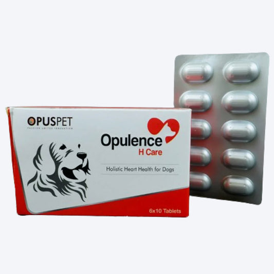 Opus Pet Opulence H Care Tablet For Dog - 60 Tablets - Heads Up For Tails
