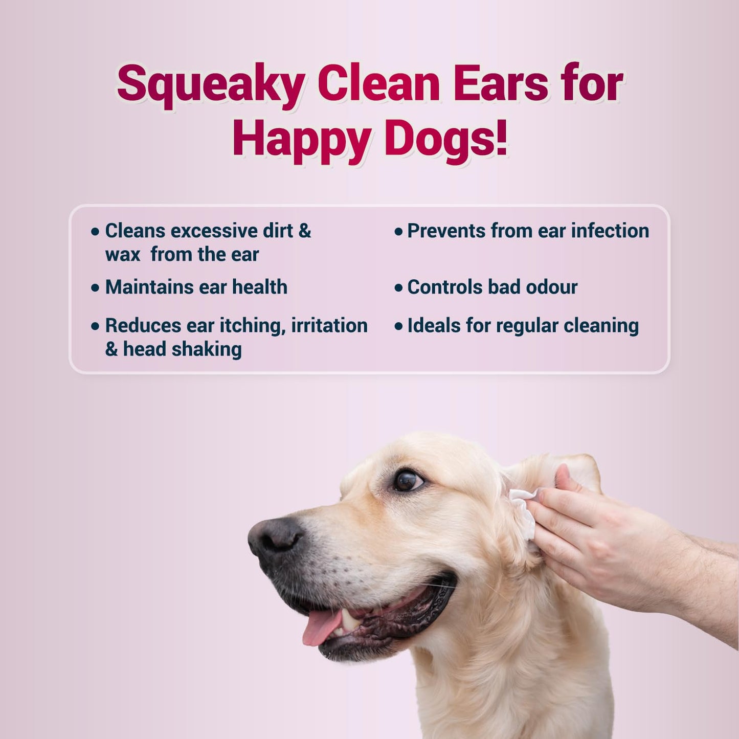 Natural Remedies Audiclean Ear Cleaner For Dog & Cat - 90 ml