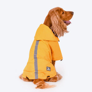 HUFT Magical Mist Dog Raincoat - Yellow - Heads Up For Tails