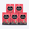 Meowsi by HUFT Chicken, Fish & Cranberry Power Bites Cat Treats, 50 gm, supports bladder health with high protein.