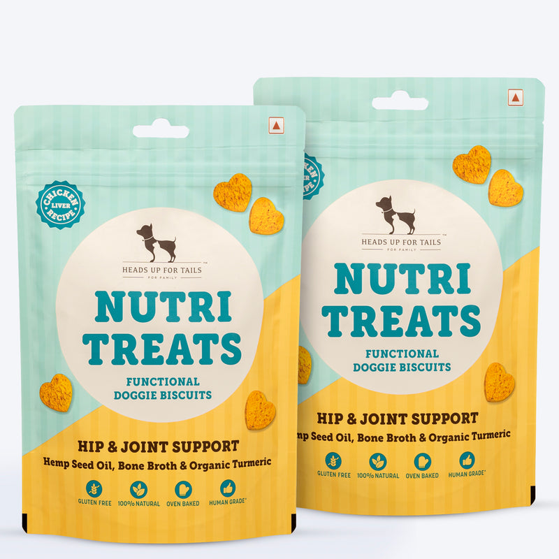 HUFT Nutri Treats For Dogs - Hip & Joint Support - 150 g - Heads Up For Tails