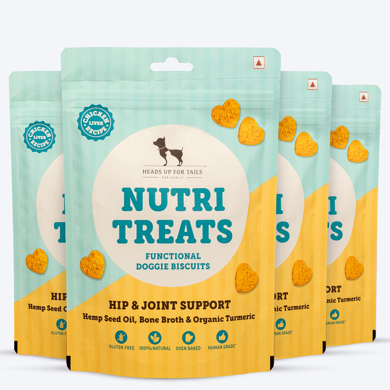 HUFT Nutri Treats For Dogs - Hip & Joint Support - 150 g - Heads Up For Tails