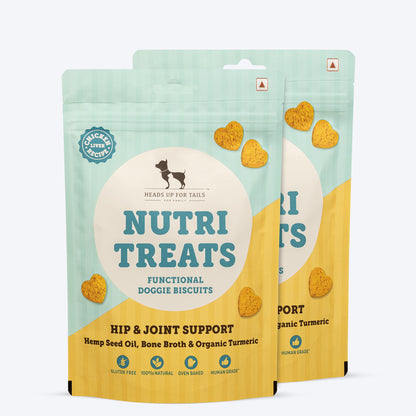 HUFT Nutri Treats For Dogs - Hip & Joint Support - 150 g - Heads Up For Tails