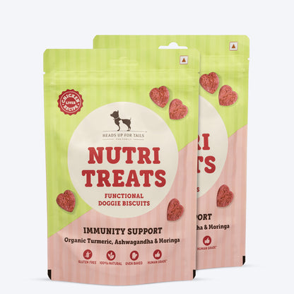 HUFT Nutri Treats For Dogs - Immunity Support - 150 g - Heads Up For Tails