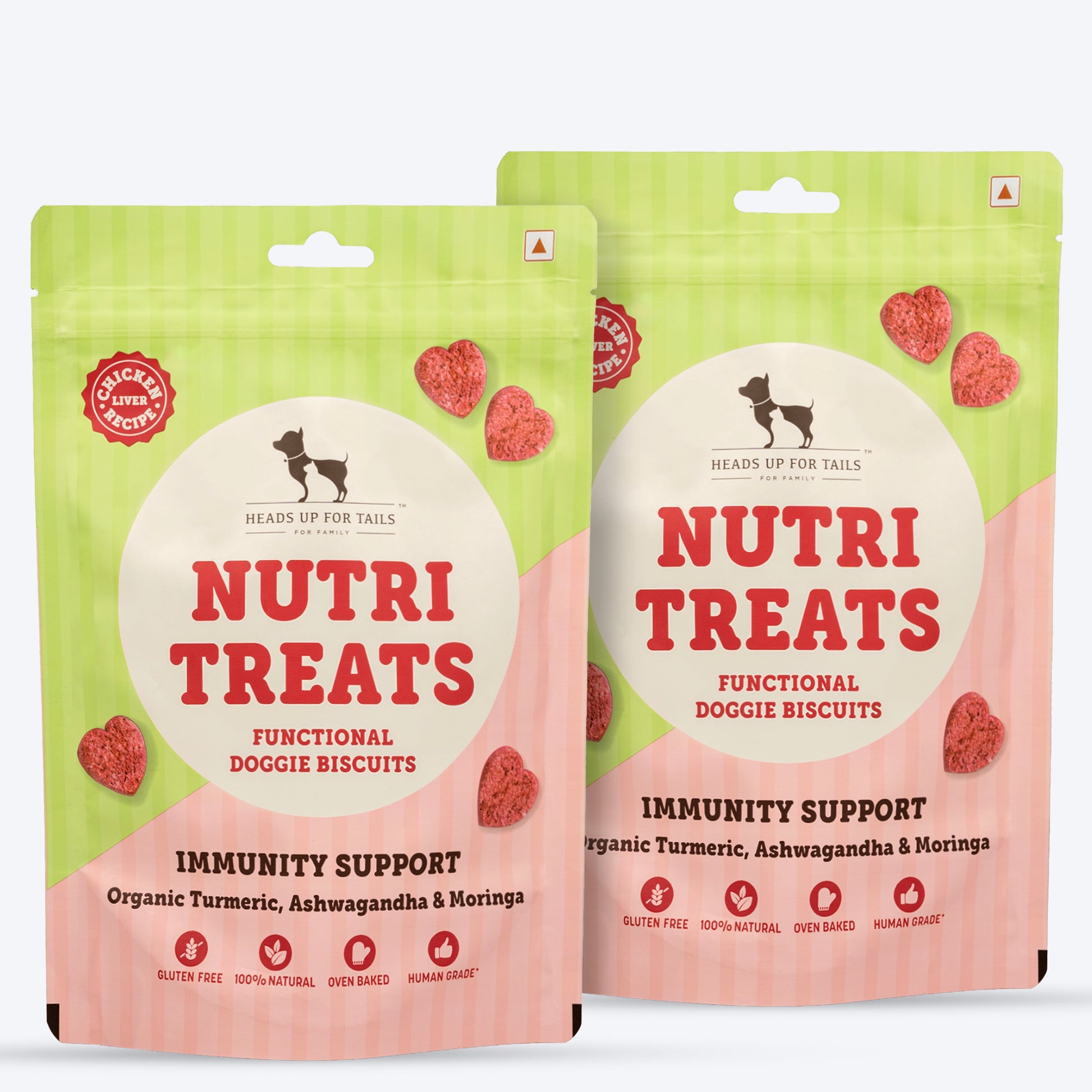 HUFT Nutri Treats For Dogs - Immunity Support - 150 g - Heads Up For Tails
