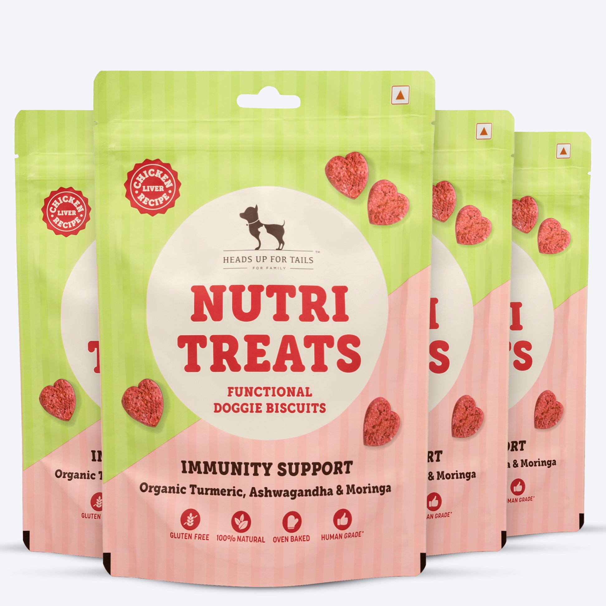 HUFT Nutri Treats For Dogs - Immunity Support - 150 g - Heads Up For Tails