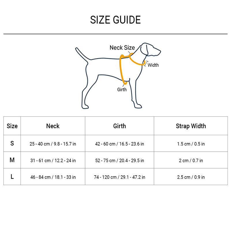 HUFT Nylon Chase the Rainbow Dog H Harness - Heads Up For Tails