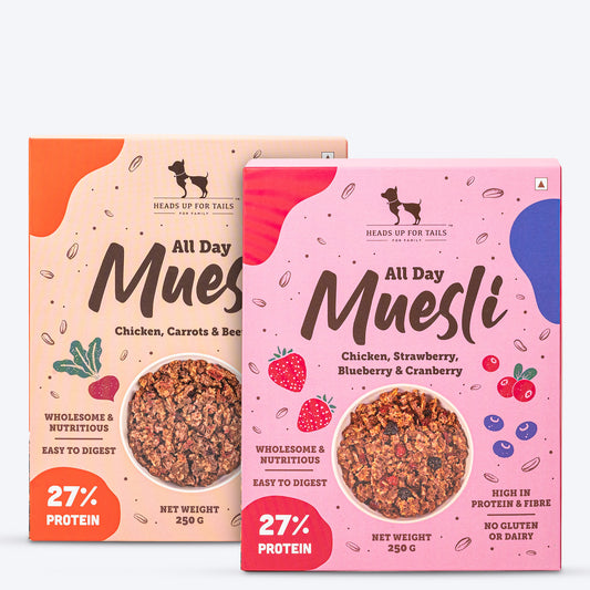 HUFT On-The-Go Muesli Combo For Dog - Heads Up For Tails
