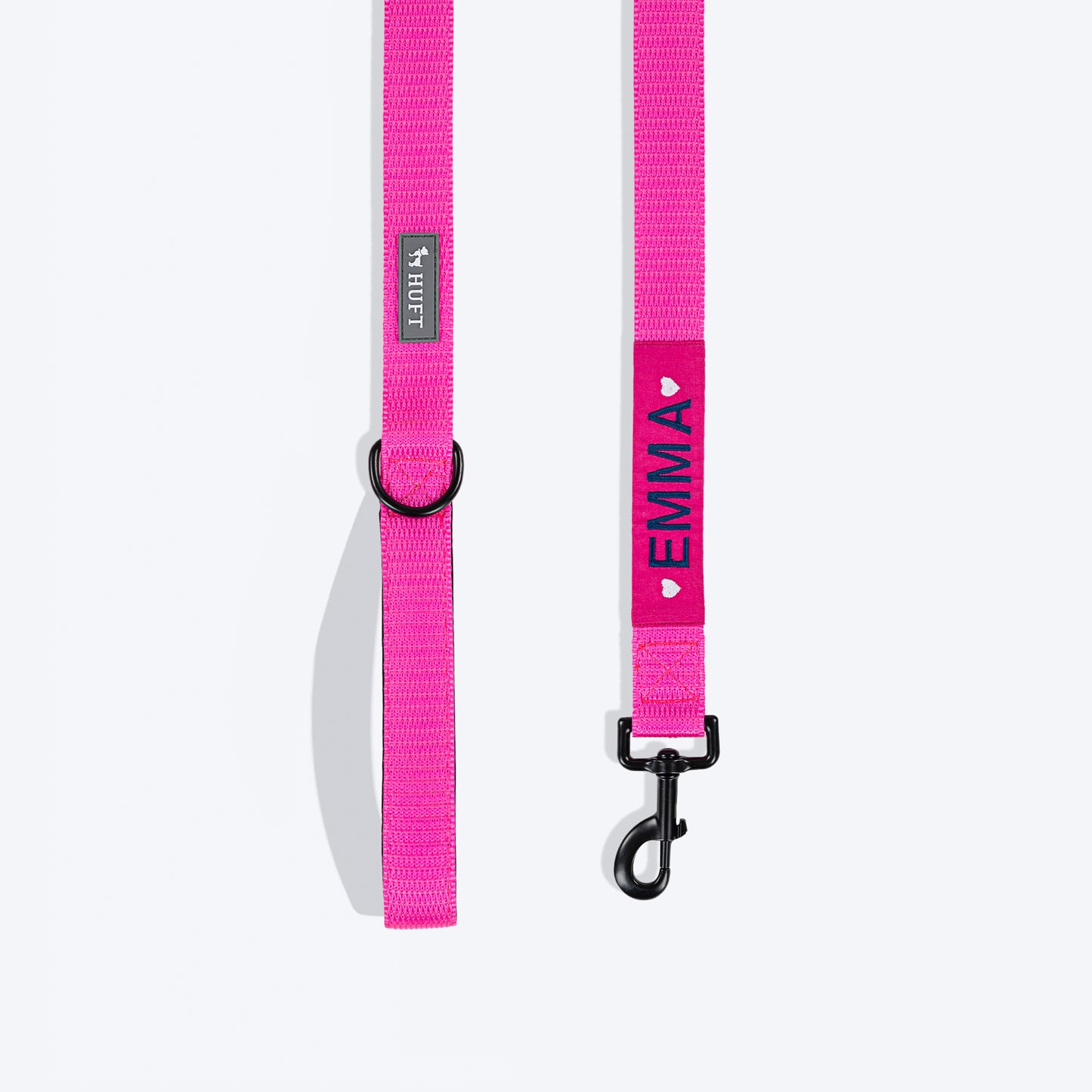 HUFT Personalised Basics Dog Leash - Pink