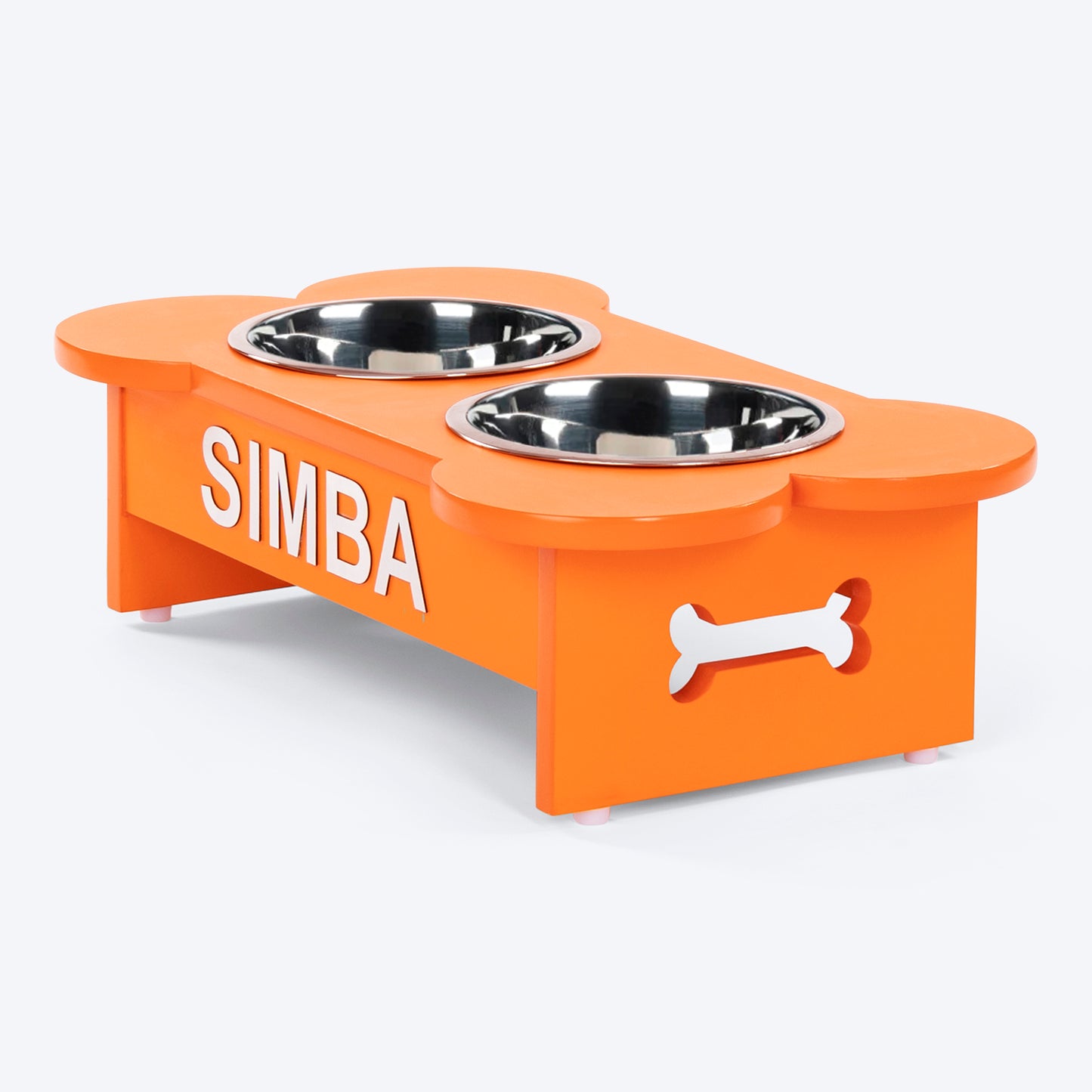 HUFT Personalised Wooden Dog Diner - 04