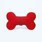 HUFT Personalised Bone Cushion- Red - Heads Up For Tails