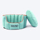 HUFT Personalised Cosy Puppy/Cat Bed - Turquoise - Heads Up For Tails