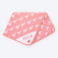 HUFT Personalised Cuddle Bundle Puppy & Kitten Blanket - Peach - Heads Up For Tails