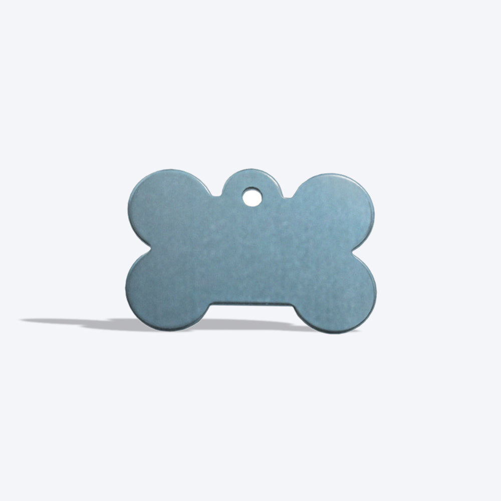 HUFT Personalised Name Tag For Puppy & Cat - Bone - 2.7 X 1.5 cm - Heads Up For Tails