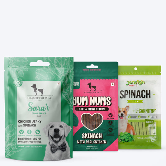 HUFT Popeye's Picks - Power - Packed Spinach Treats Combo